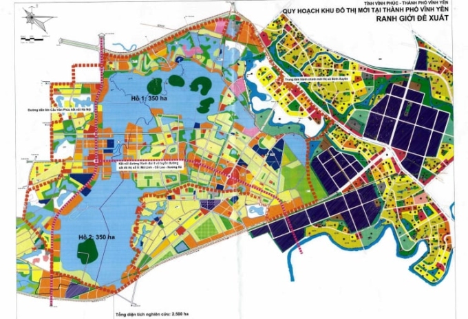 Vinhomes muốn làm khu đô thị 2.500 ha ở Vĩnh Phúc 1 Vinhomes Muốn Làm Khu đô Thị 2.500 Ha ở Vĩnh Phúc